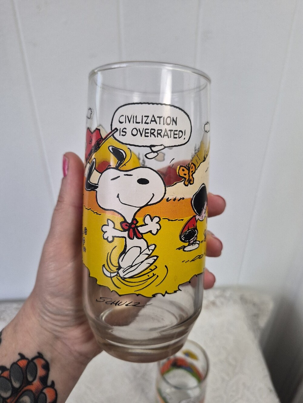 Camp Snoopy Glasses - Picture 6 of 7